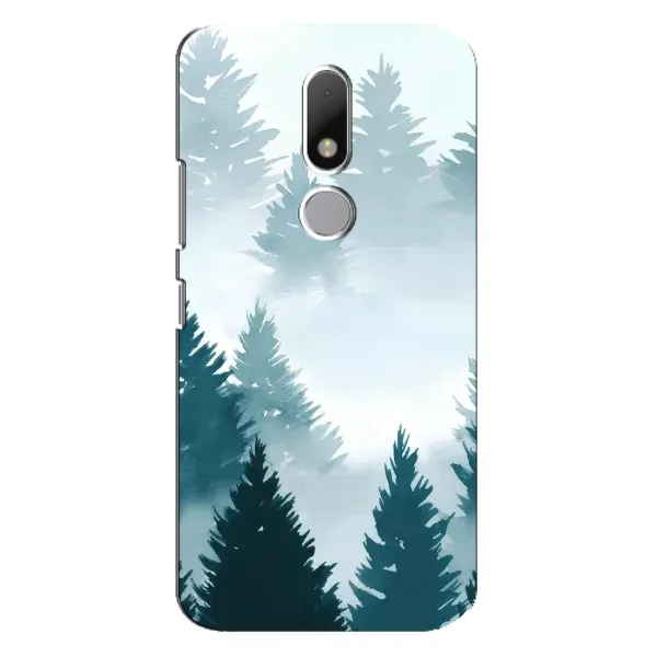 Чехол с рисунком «Горный лес» для Motorola Moto M Чехол с рисунком «Горный лес» для Motorola Moto M