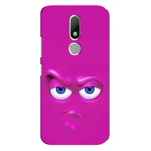 Силиконовые Чехлы (смешные стикеры) для Motorola Moto M (Хитрая мордочка)