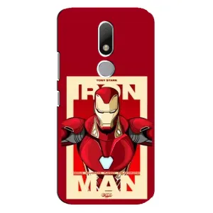 Чехол Супергерой Железный человек на Motorola Moto M (Iron man)
