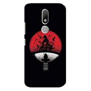 Чехлы с картинкой Итачи Учиха на Motorola Moto M (Итачи на черном)