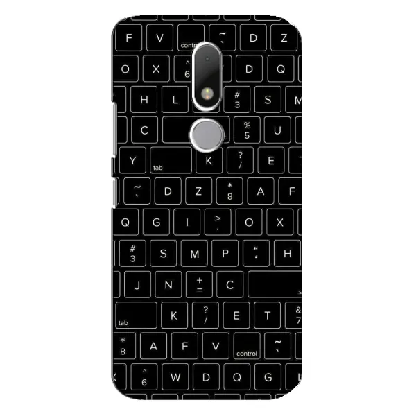 Чехол с рисунком «Клавиатура» для Motorola Moto M Чехол с рисунком «Клавиатура» для Motorola Moto M