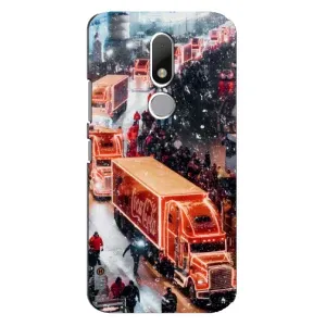 Чехлы на Новый Год Motorola Moto M (Кока Кола)