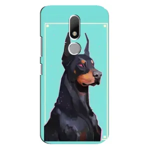 Чехол ДОБЕРМАН для Motorola Moto M (Король доберман)