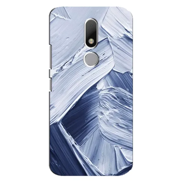 Чехол с рисунком «Краски мазки» для Motorola Moto M