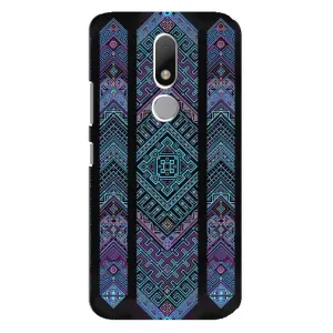Силиконовый Чехол на Motorola Moto M (Крутой орнамент)