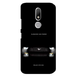 Чехлы с тематикой "Крутые машины" на Motorola Moto M (Черный Land Rover)