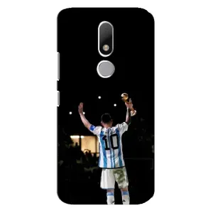Чехлы Лео Месси Аргентина для Motorola Moto M (Лео Чемпион)
