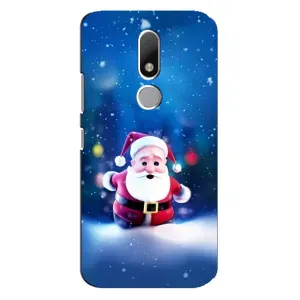 Чехлы на Новый Год Motorola Moto M (Маленький Дед Мороз)