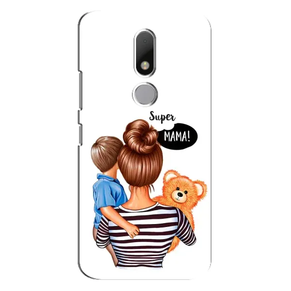 Чехол с рисунком «Мама и сын» для Motorola Moto M Чехол с рисунком «Мама и сын» для Motorola Moto M
