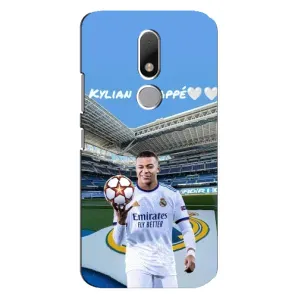 Чехол (TPU) с Футболистом на Motorola Moto M (Mbappe Real)