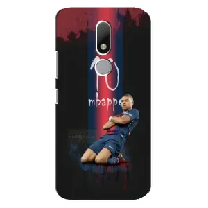 Чехол (TPU) с Футболистом на Motorola Moto M (MBAPPE 10)