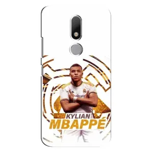 Чехол (TPU) с Футболистом на Motorola Moto M (Мбаппе Реал)