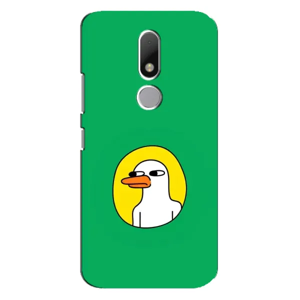 Чехол с рисунком «Мем Утка» для Motorola Moto M Чехол с рисунком «Мем Утка» для Motorola Moto M