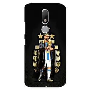 Чехлы Лео Месси Аргентина для Motorola Moto M (Месси король)