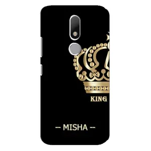 Именные Чехлы для Motorola Moto M (MISHA)