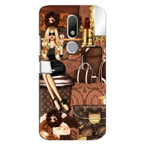 Чехол Стиль Louis Vuitton на Motorola Moto M (Мода Луи Виттон)