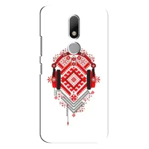 Силиконовый Чехол на Motorola Moto M с картинкой Вышиванки (Модная вышиванка)