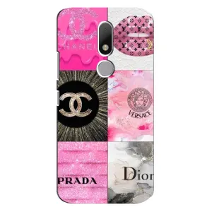Чохол (Dior, Prada, YSL, Chanel) для Motorola Moto M (Модніца)
