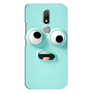 Силиконовые Чехлы (смешные стикеры) для Motorola Moto M (Забавное мятное лицо)