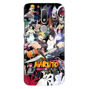 Купить Чехлы на телефон с принтом Anime для Motorola Moto M (Наруто постер)