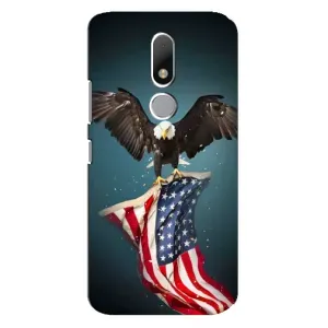 Чохол Прапор USA для Motorola Moto M (Орел і прапор)