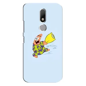 Чехлы с Патриком на Motorola Moto M (Патрик с подушкой)