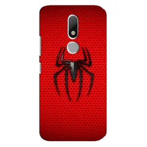 Чехол Супергерой Человека Паука на Motorola Moto M (Паук марвел)