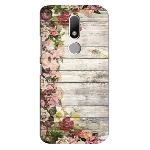 Чохли з тематикою "КВІТИ" на Motorola Moto M (Плетені квіти)