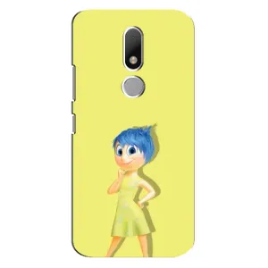 Чехол Головоломка для Motorola Moto M - (AlphaPrint) (Радость)