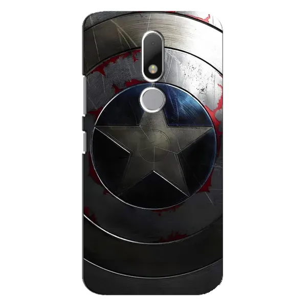 Чехол с рисунком «Ретро Щит Капитана» для Motorola Moto M Чехол с рисунком «Ретро Щит Капитана» для Motorola Moto M