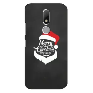 Чехол Санта Клаус для Motorola Moto M (Санта Крисмас)