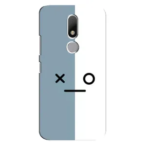 Силиконовые Чехлы (смешные стикеры) для Motorola Moto M (Серо-белый)