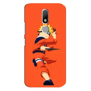 Чехлы с принтом Наруто на Motorola Moto M (Силуэт Наруто)