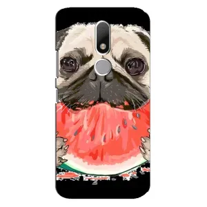 Чехол (ТПУ) Милые собачки для Motorola Moto M (Смешной Мопс)