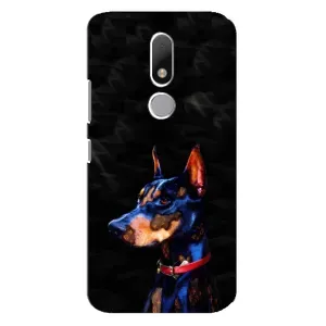 Бампер для Motorola Moto M с картинкой "Песики" (Собака Мопс)