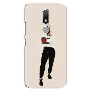 Силіконовый Чохол на Motorola Moto M з картинкой Модных девушек (Стильна)