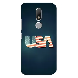 Чохол Прапор USA для Motorola Moto M (USA)