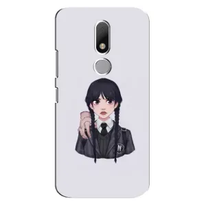 Чехлы с принтом Уэнсдей на Motorola Moto M (Вещь Венсдей)