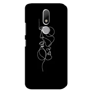 Силиконовые Чехлы Любимому человеку для Motorola Moto M (Влюбленная пара)