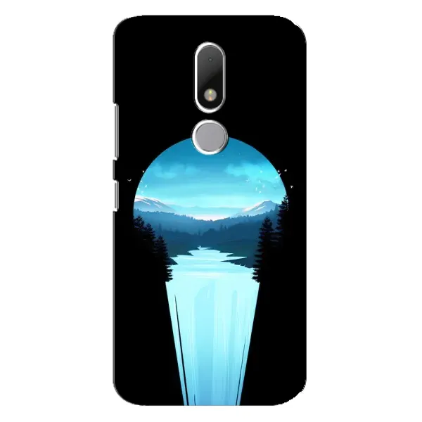 Чехол с рисунком «Синий Водопад» для Motorola Moto M Чехол с рисунком «Синий Водопад» для Motorola Moto M