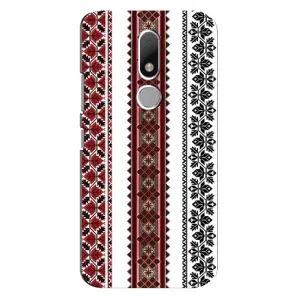 Силиконовый Чехол на Motorola Moto M с картинкой Вышиванки (Вышиваночки)