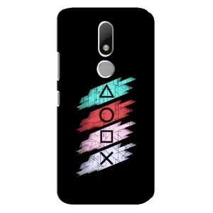 Чехол КИБЕРСПОРТ для Motorola Moto M (Значки Sony)