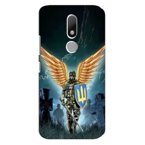 Патриотический Чехол для Motorola Moto M (ЗСУ з крильями)