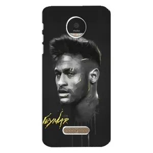 Силиконовый Чехол Motorola MOTO Z Play (Junior Neymar)