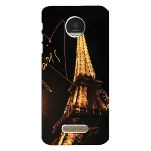 Чехол с Эйфелевой башней на Motorola MOTO Z Play (Paris)