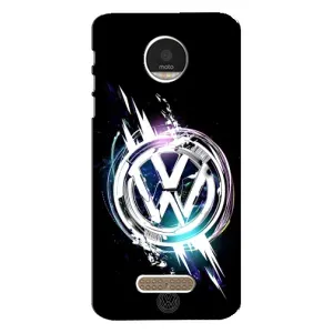 Чехол "Фольксваген" для Motorola MOTO Z Play (Volkswagen на черном)
