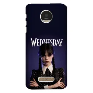 Чехлы с принтом Уэнсдей на Motorola MOTO Z Play (Wednesdey)