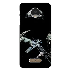 ЗСУ Чехлы (TPU) для Motorola MOTO Z Play (ЗСУ снайпер)
