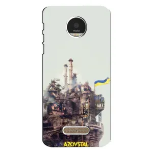 Чехлы на военную тематику для Motorola MOTO Z (Азовсталь)