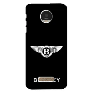 Чехлы с тематикой "Крутые машины" на Motorola MOTO Z (Logo Bentley)